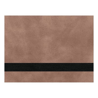 12" x 24" Blush Premier Laserable Leatherette Sheet Stock - Creekside Collection with No Adhesive