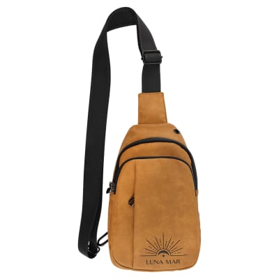 Explorer Bag - Laserable Leatherette, Creekside Collection, Light Brown