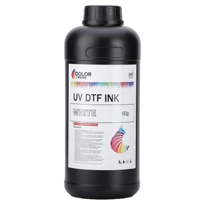 DTF Station White Color Prime UV DTF Ink, 1.0 kg