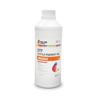 DTF Station Orange Color Prime DTF Ink, speciality color for Prestige XL2 Pro and Prestige XL3, 1.0 kg