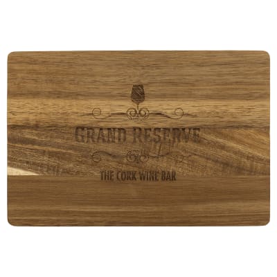 9" X 6" Acacia Cutting Board