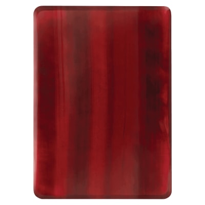 15" x 21" Airflyte Premium Rosewood Piano Finish Plaque with Round Corners