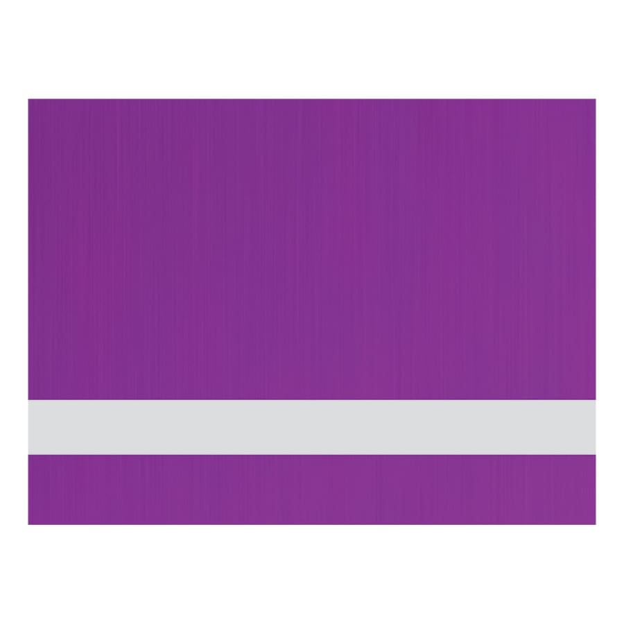 12" x 24" x .025" Purple Aluminum