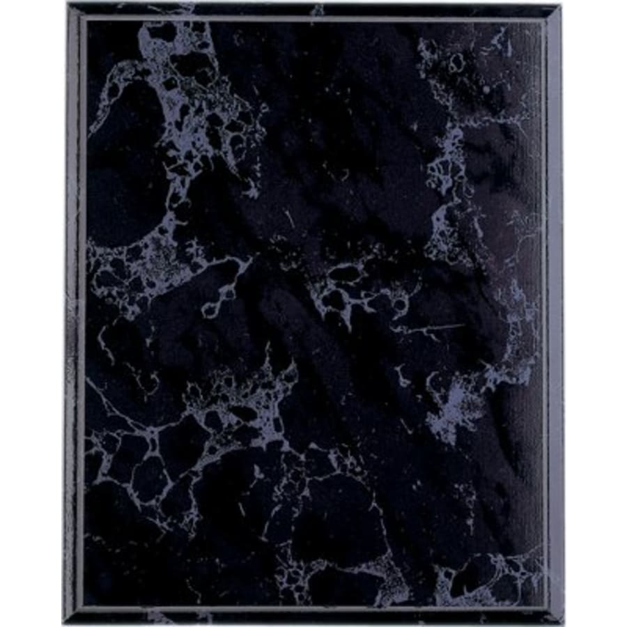 15" x 18" Black Marble Finish Plaque