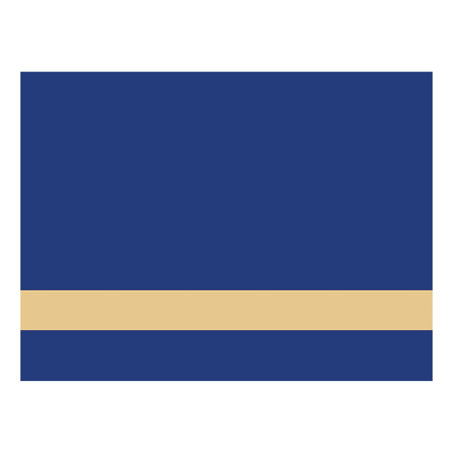 12" x 24" x .016" Blue LaserIT Brass Plated Steel