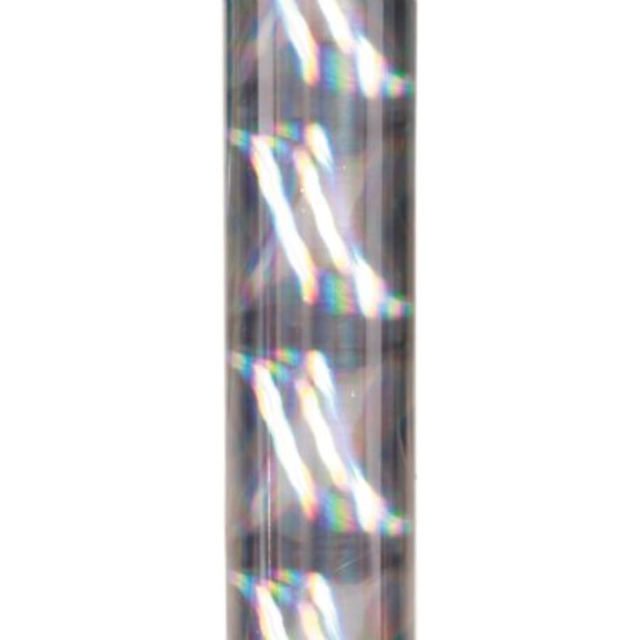 24" Silver Round Rainbow Trophy Column