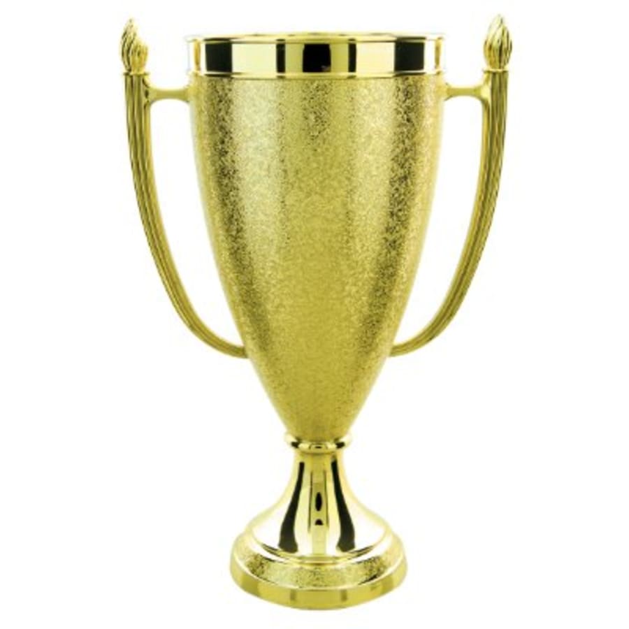 7 1/4" Gold Plastic Cup, Style CUP2607