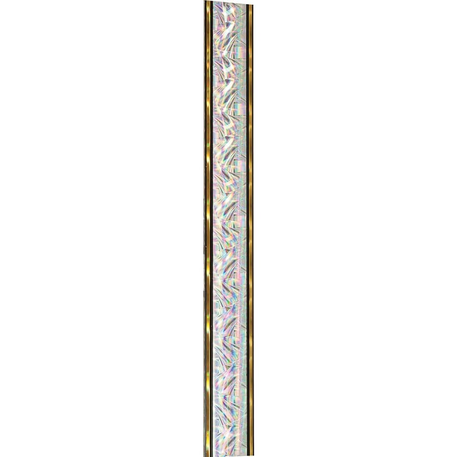 45" Silver/Gold Round Dazzle Trophy Column