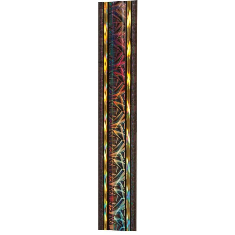 45" Black/Gold Rectangular Dazzle Trophy Column