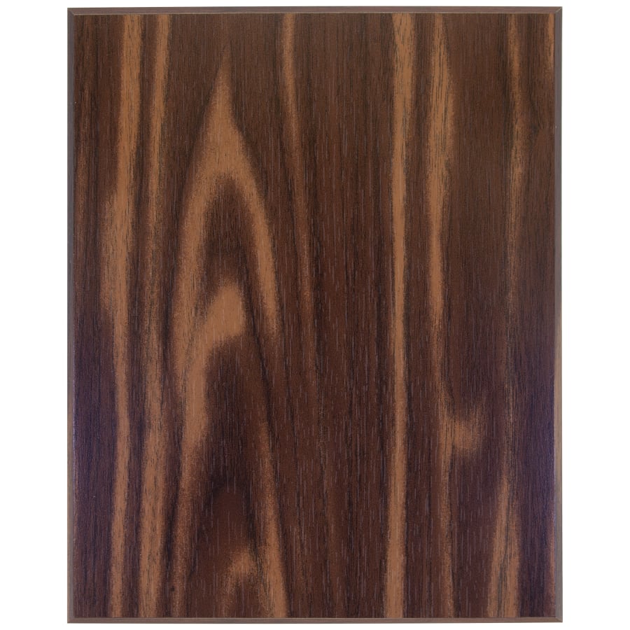 16" x 20" Walnut Finish Plaque with 45 Degree Bevel Edge