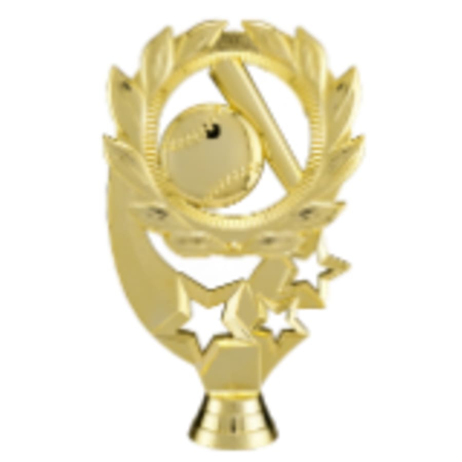 5 1/2" Baseball/Softball Sport Wreath Figure
