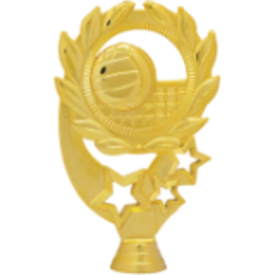 5 1/2" Volleyball Sport Wreath Figure