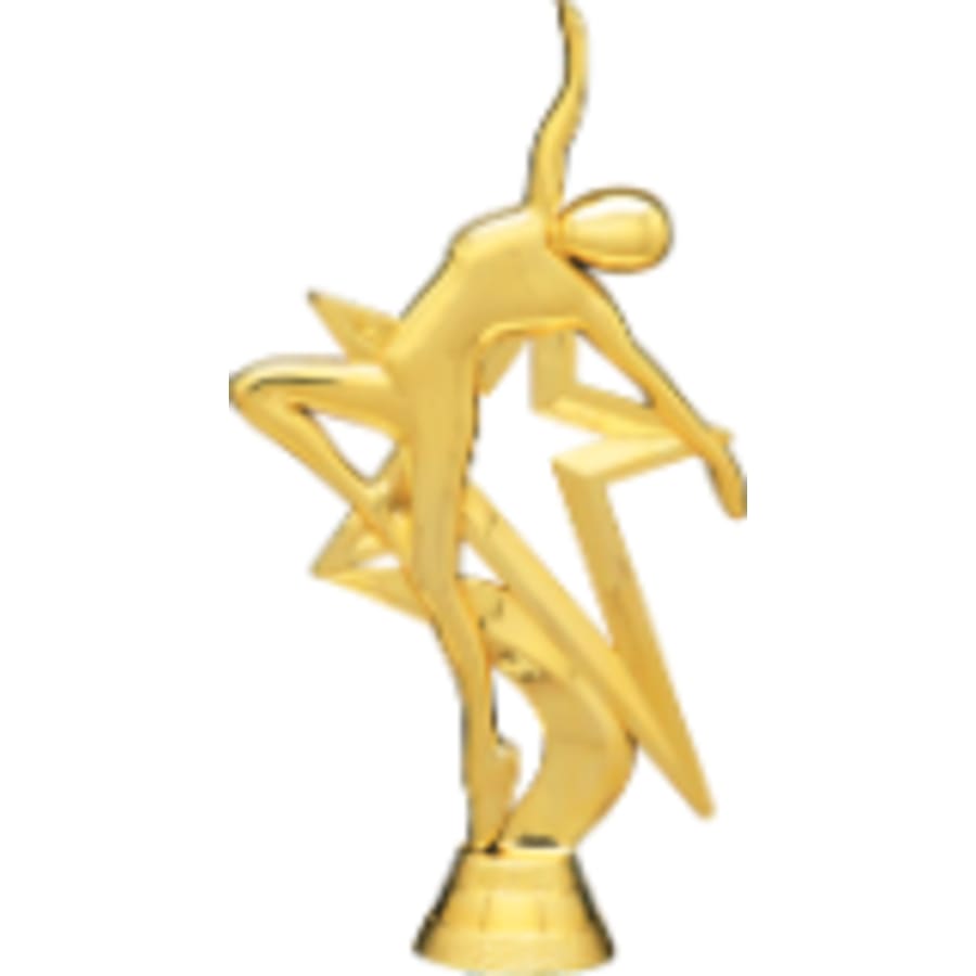 6 1/2" Gold Star Dance Figure