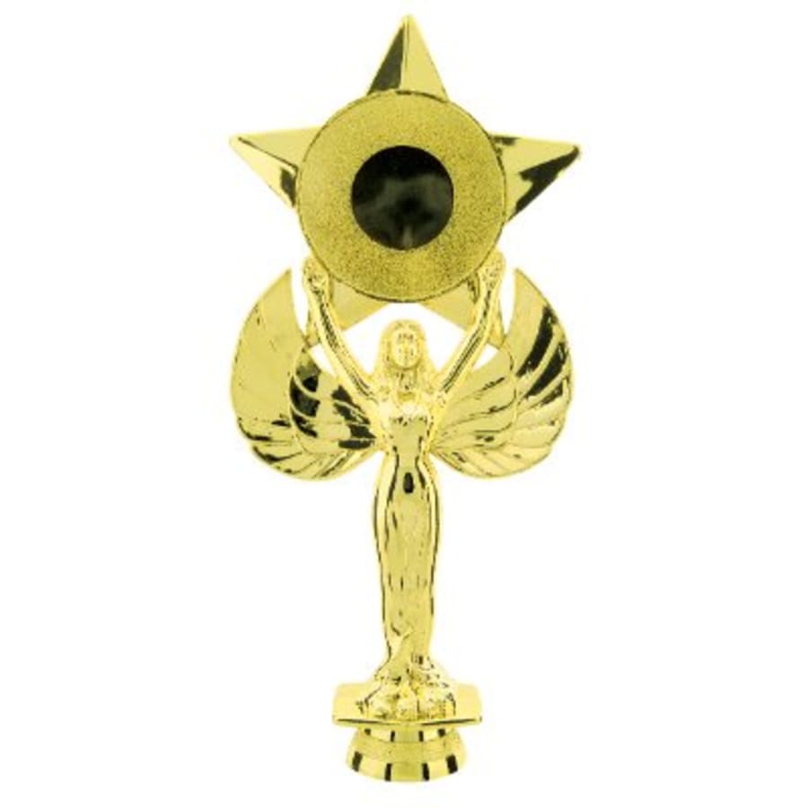 7 5/8" Female Star Victory 2" Insert Holder Figure