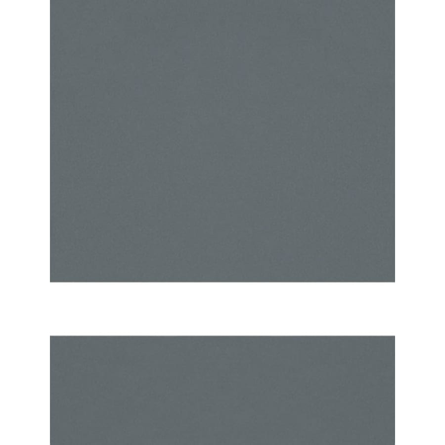 24" x 24" x 1/16" Clear Matte/Dove Grey Duets Reverse Laser XT Plastic