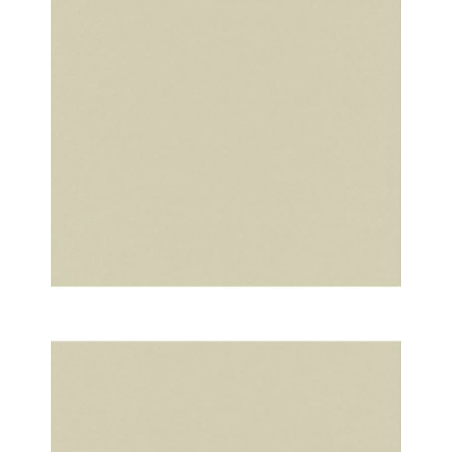 24" x 24" x 1/16" Clear Matte/Khaki Duets Reverse Laser XT Plastic