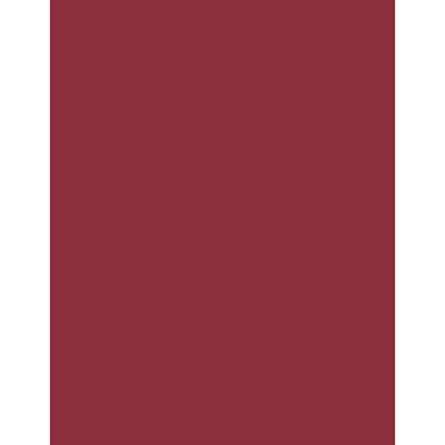 24" x 49" x 1/16" Merlot Duets ADA Substrate Plastic