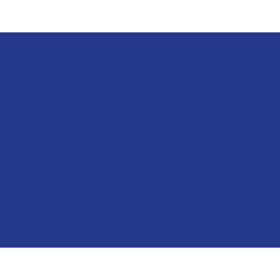 24" x 24" x 1/8" Royal Blue Gemini Duets Solid Color Accents Acrylic Sheet Stock