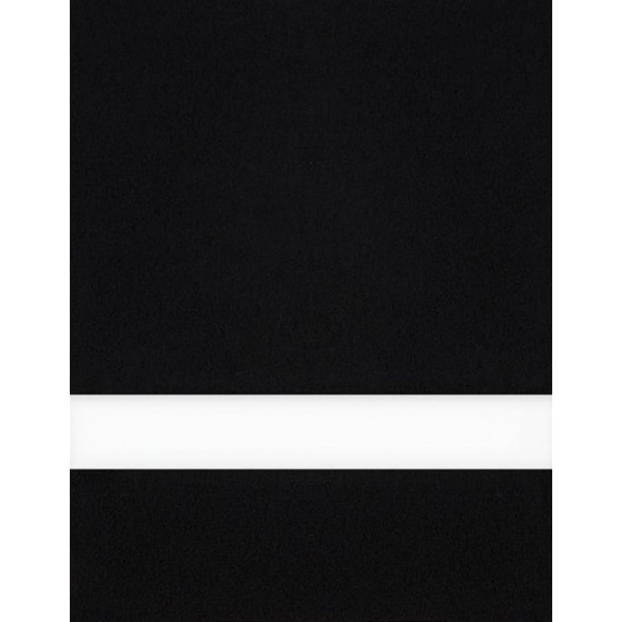 24" x 49" x 1/16" Black/White Matte Duets Laser XT Plastic