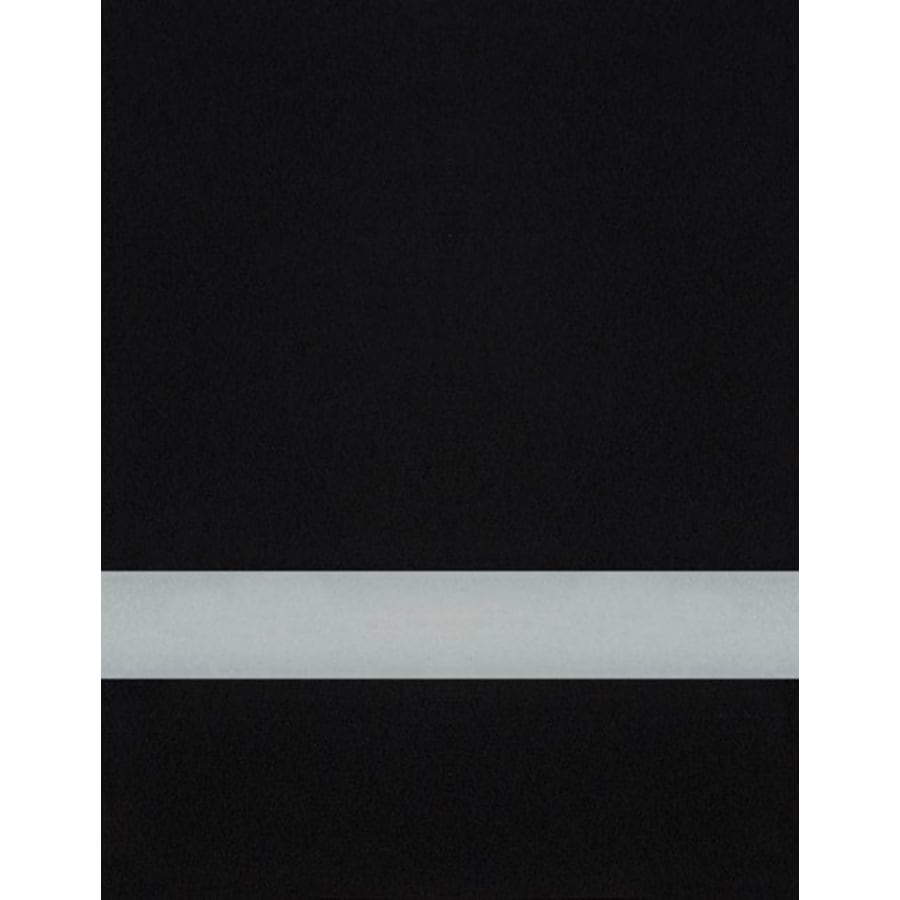 12" x 24" x 1/16" Black/Silver Matte Duets Laser XT Plastic
