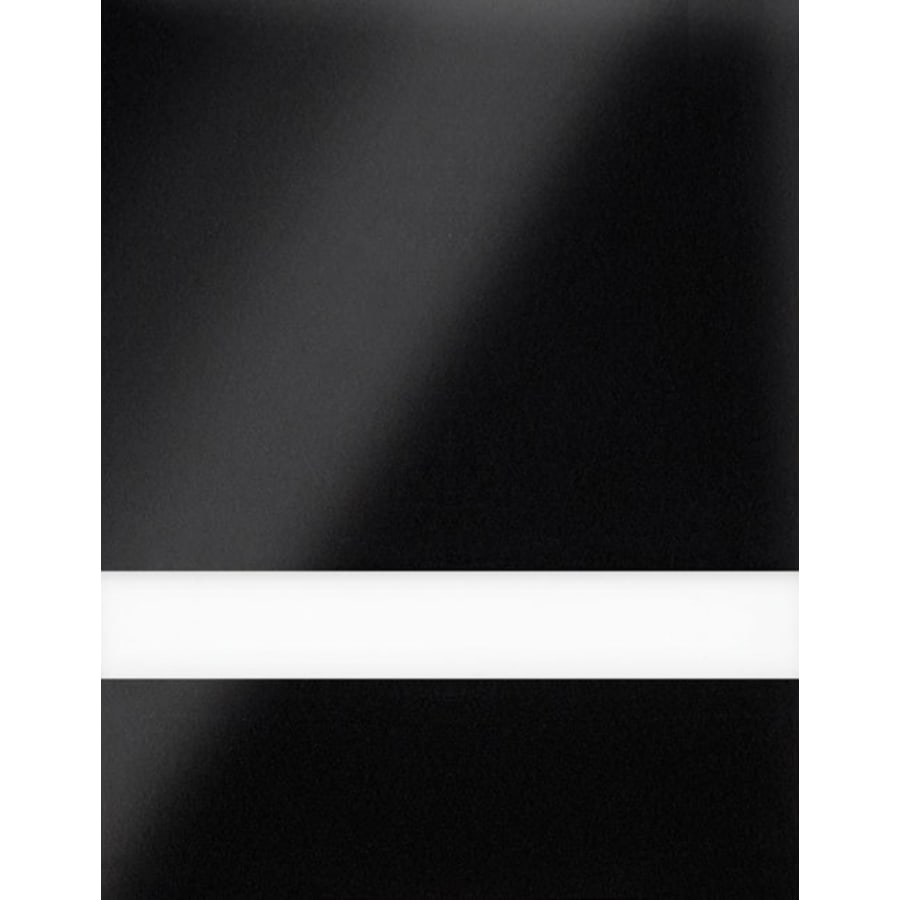 24" x 24" x 1/16" Gloss Black/White Duets Laser XT Plastic