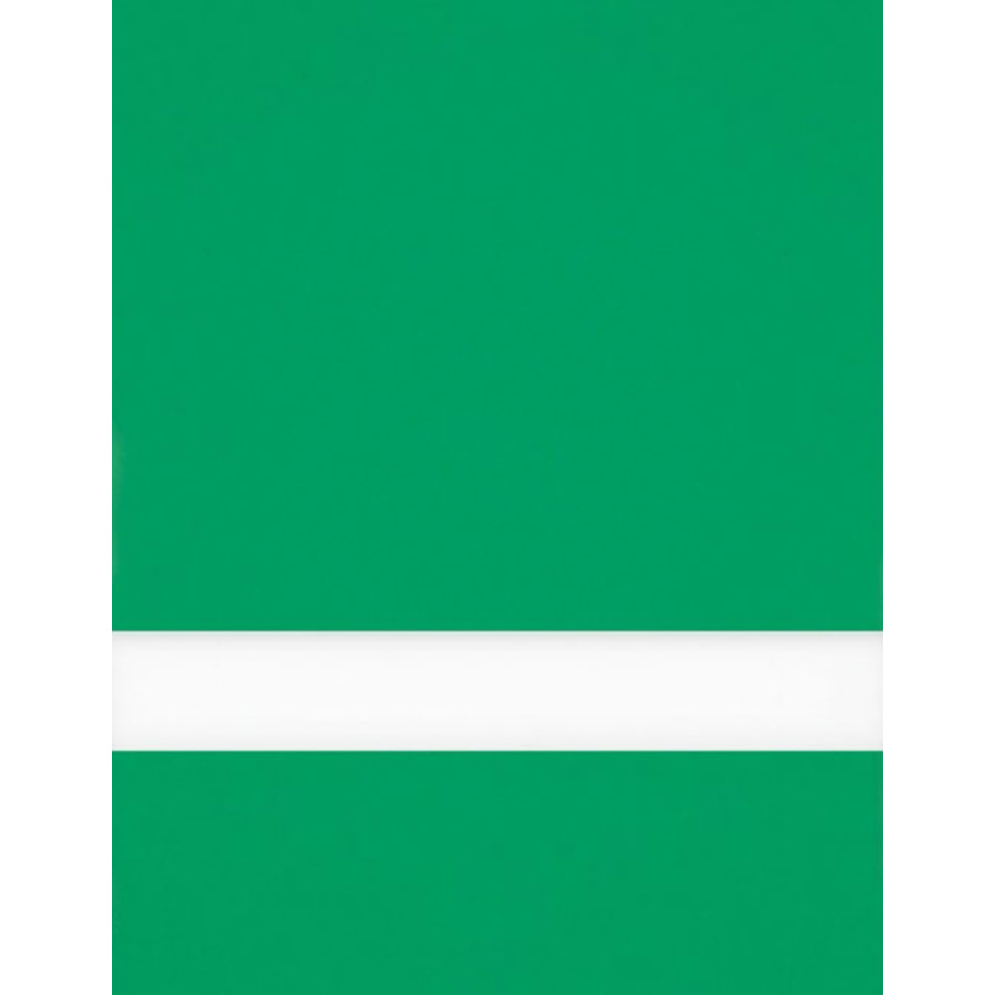 24" x 24" x 1/16" Spring Green/White Matte Duets Laser XT Plastic
