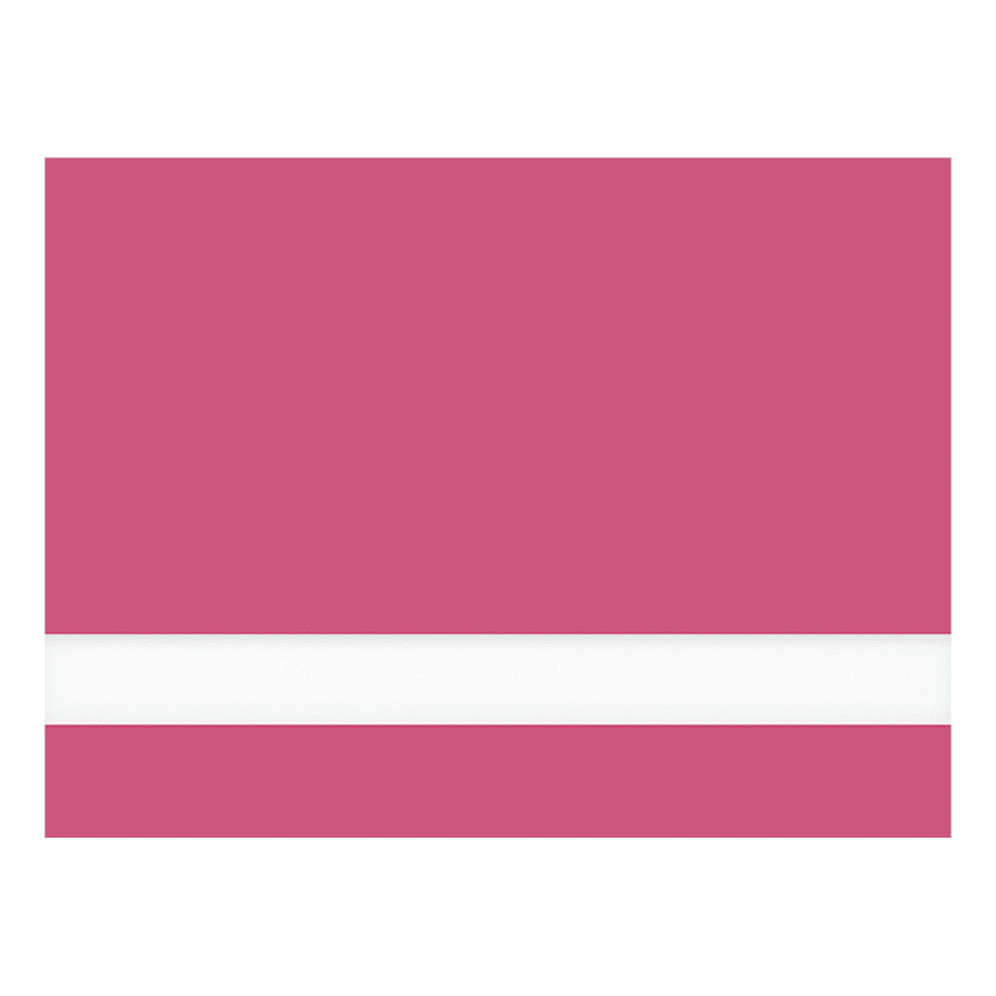 24" x 49" x 1/16" Pink/White Matte Duets Laser XT Plastic