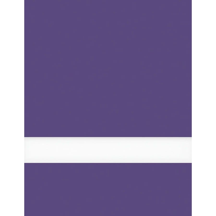 12" x 24" x 1/16" Purple/White Matte Duets Laser XT Plastic