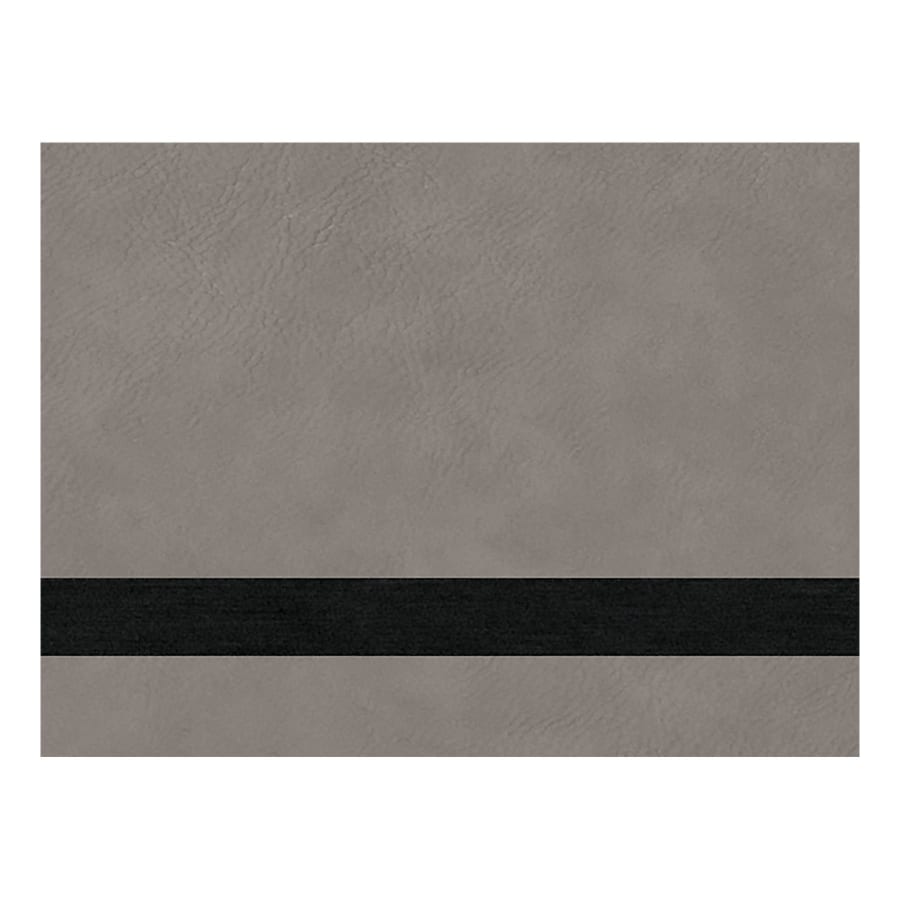 12" x 24" Gray Laserable Leatherette Sheet Stock