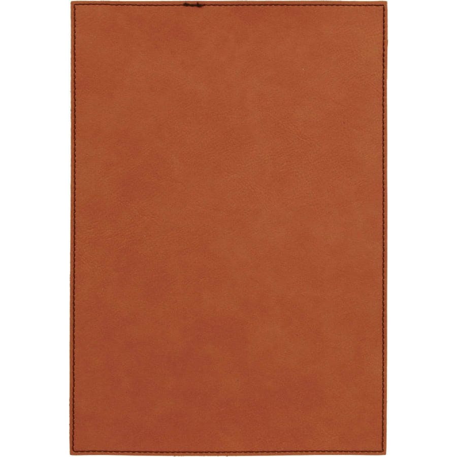 7" x 10" Rawhide Leatherette Plaque Plate