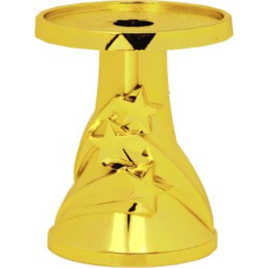 2 1/4" 3D Star Round Pedestal