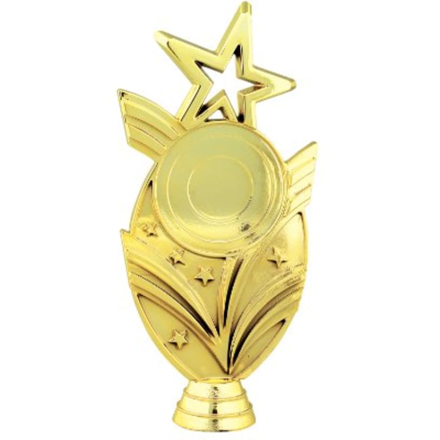 6 3/4" Oval Star 2" Insert Holder Figure