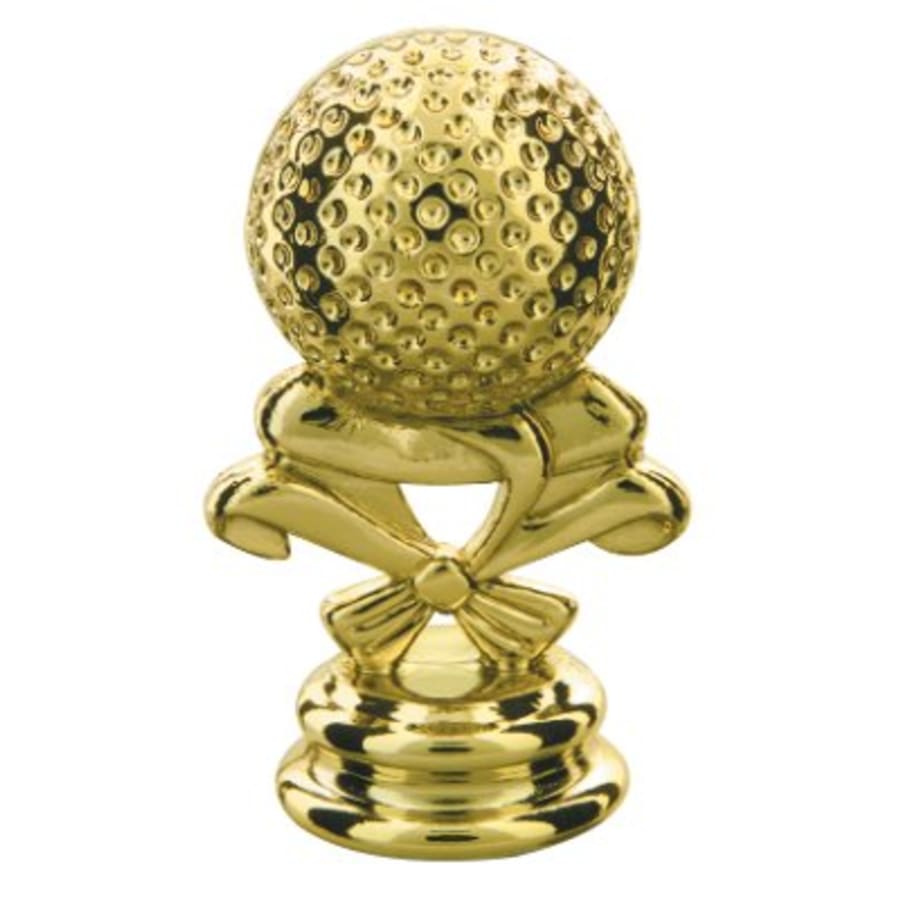 2 5/8" Gold Golf Ball Trim