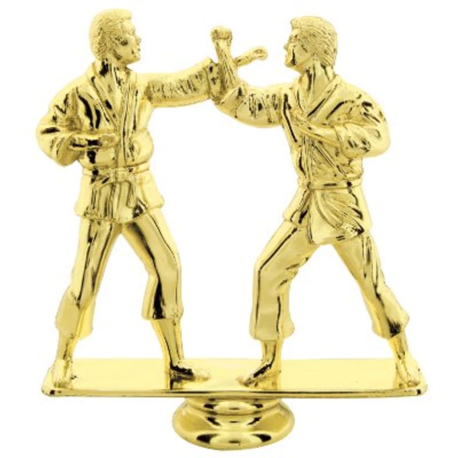 5" Male Double Action Karate Figure