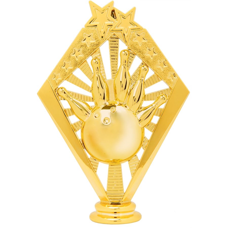 6" Gold Bowling Sunrise Figure