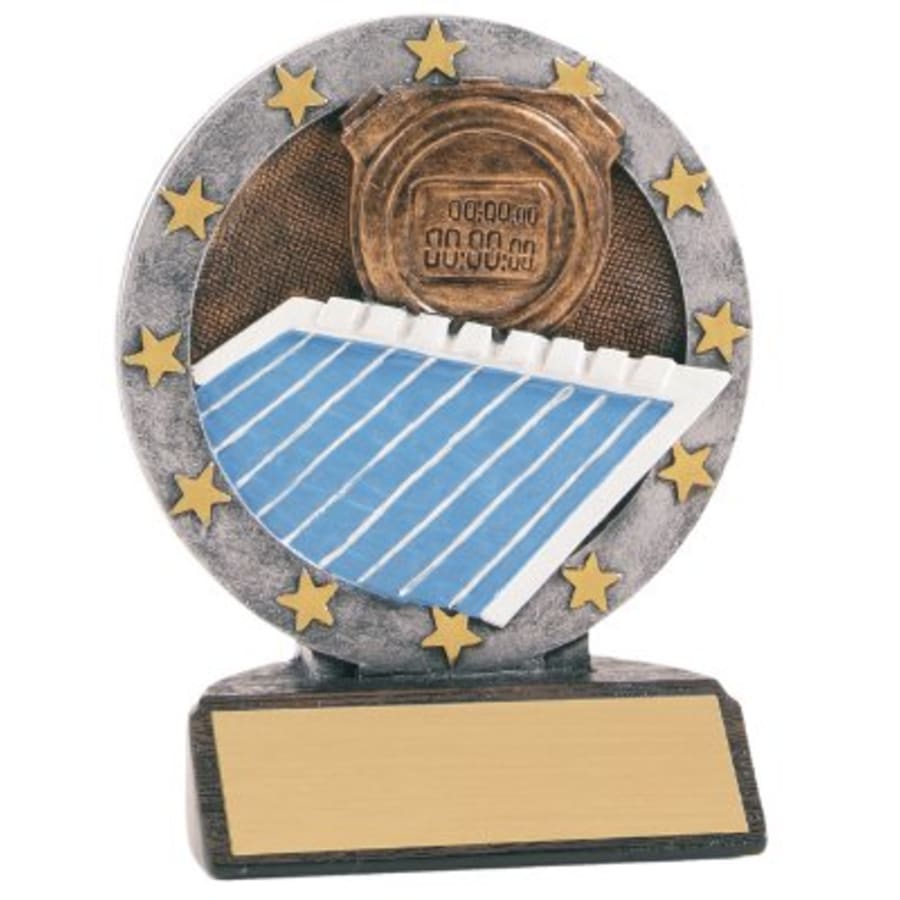 4 1/2" Swimming All Star Resin