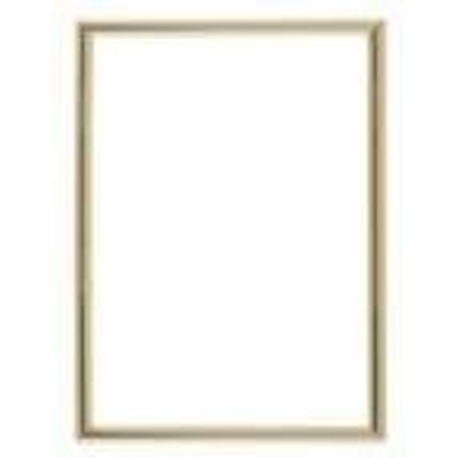 4" x 6" Gold Self-Adhesive Slide-in Frame