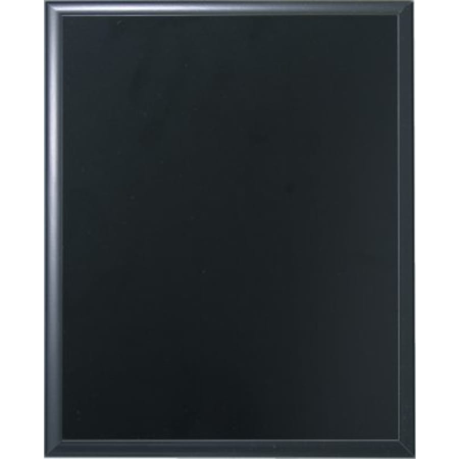16" x 20" Solid Black Finish Plaque
