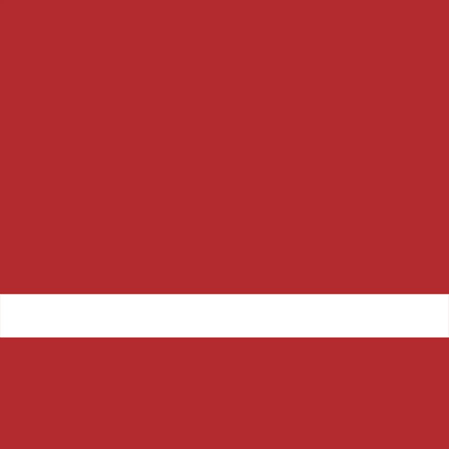 12" x 24" x 1/16" Gloss-Brushed Red/White Satin Rotary Engravable Plastic