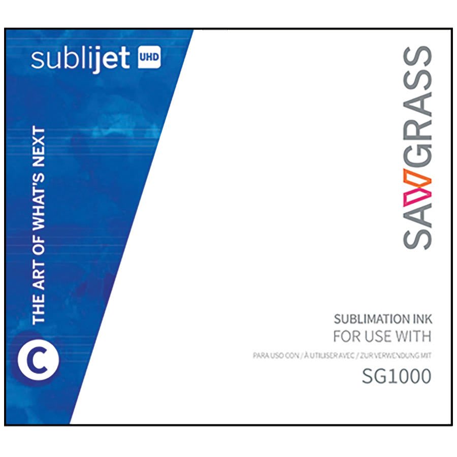 Cyan Sublijet UHD Ink Cartridge for Sawgrass 1000 70 ML