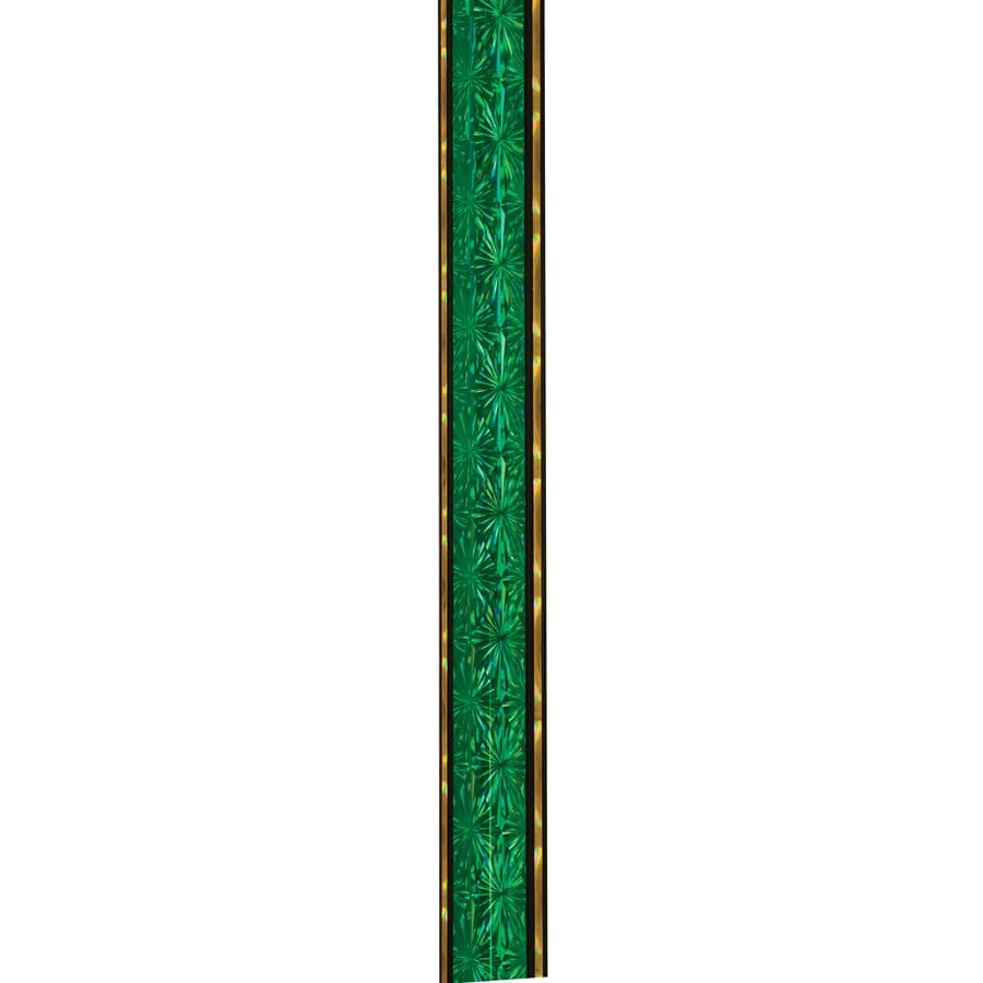 45" Green/Gold Round Starlight Trophy Column