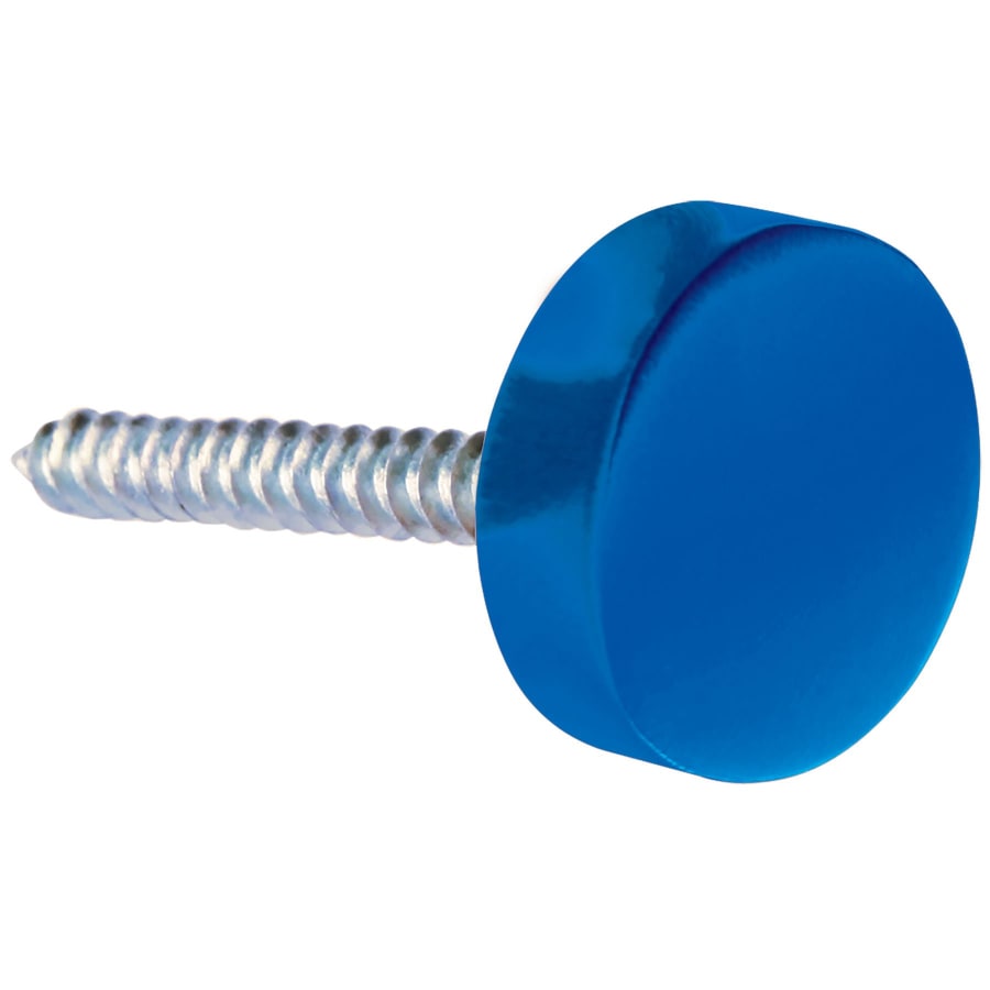 .75" Kota Pro Blue Aluminum Screw Cap Stand-Offs PCKGD 4 PCS - PRICE BY PC
