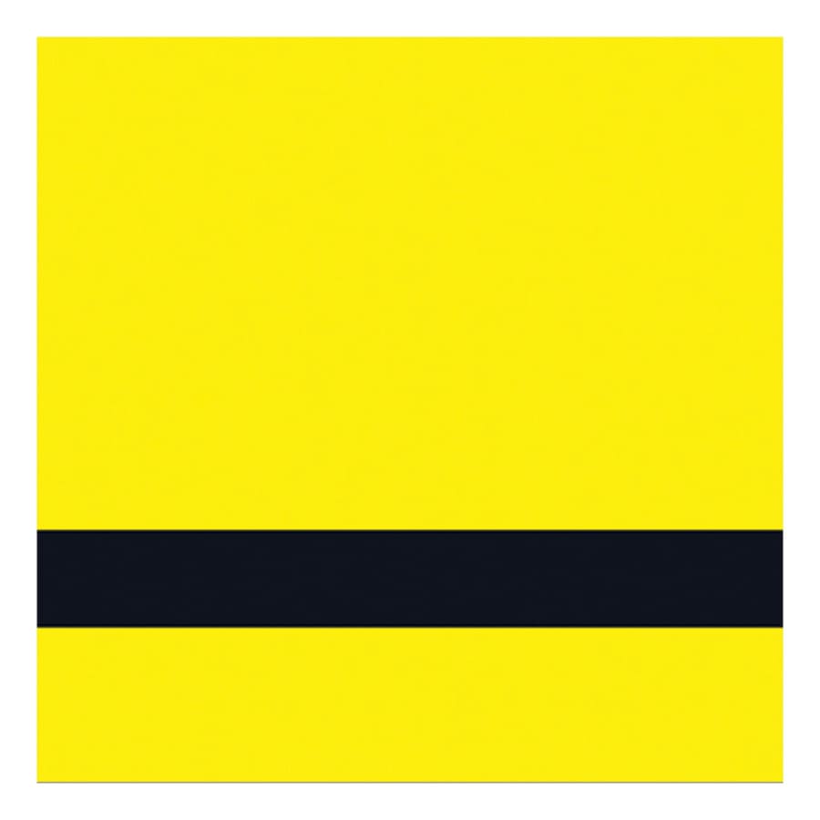 12" x 24" x 1/16" Yellow/Black Duets Textures