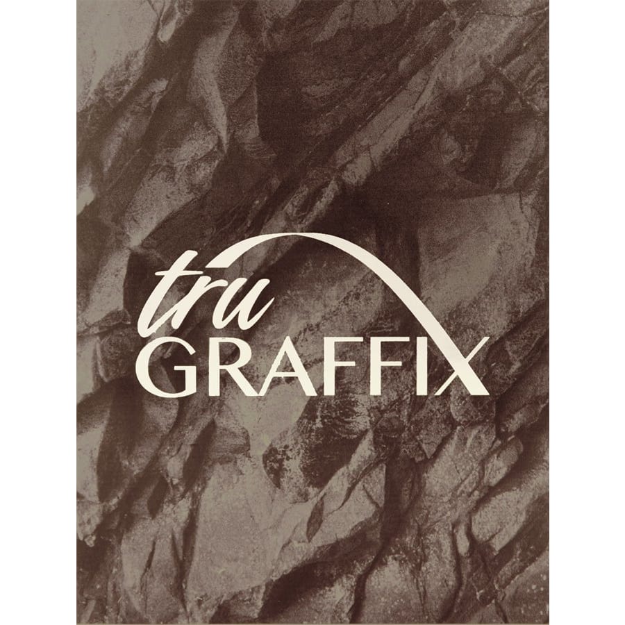 12" x 24" x .020" Gray Rock Tru Graffix Aluminum
