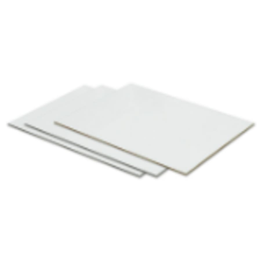 11.5" x 23.25" Gloss White Unisub Sublimatable MDF Sheet Stock