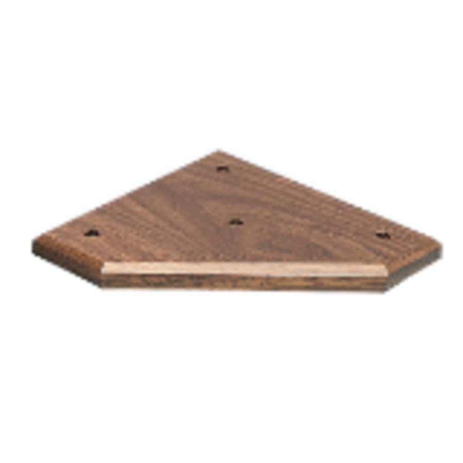7 1/4" x 7 1/4" x 5/8" Value Cherry Finish Economy 3-Post Lid