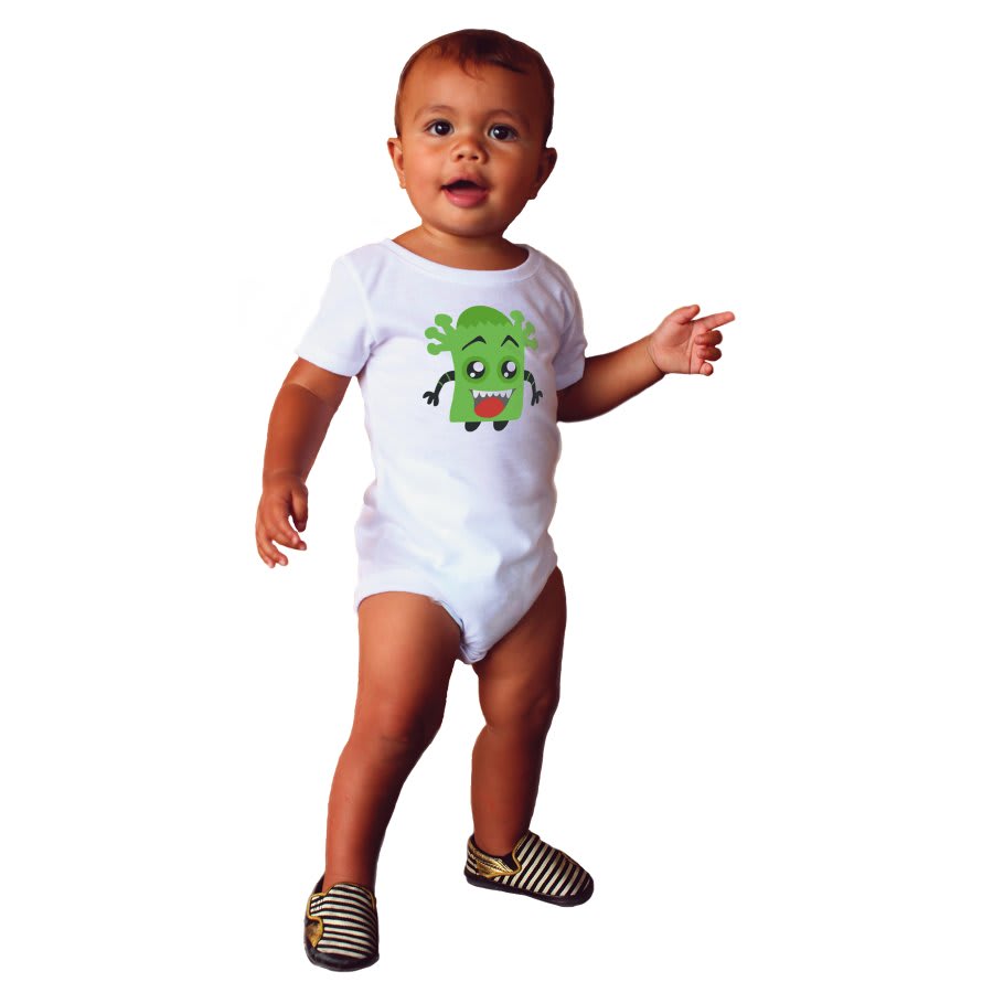 18 Month Baby Onesie in White
