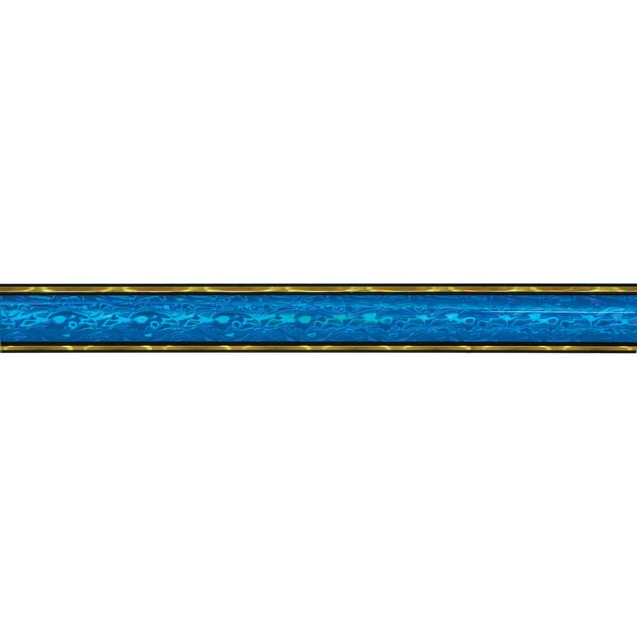 45" Blue/Gold Round Vapor Column