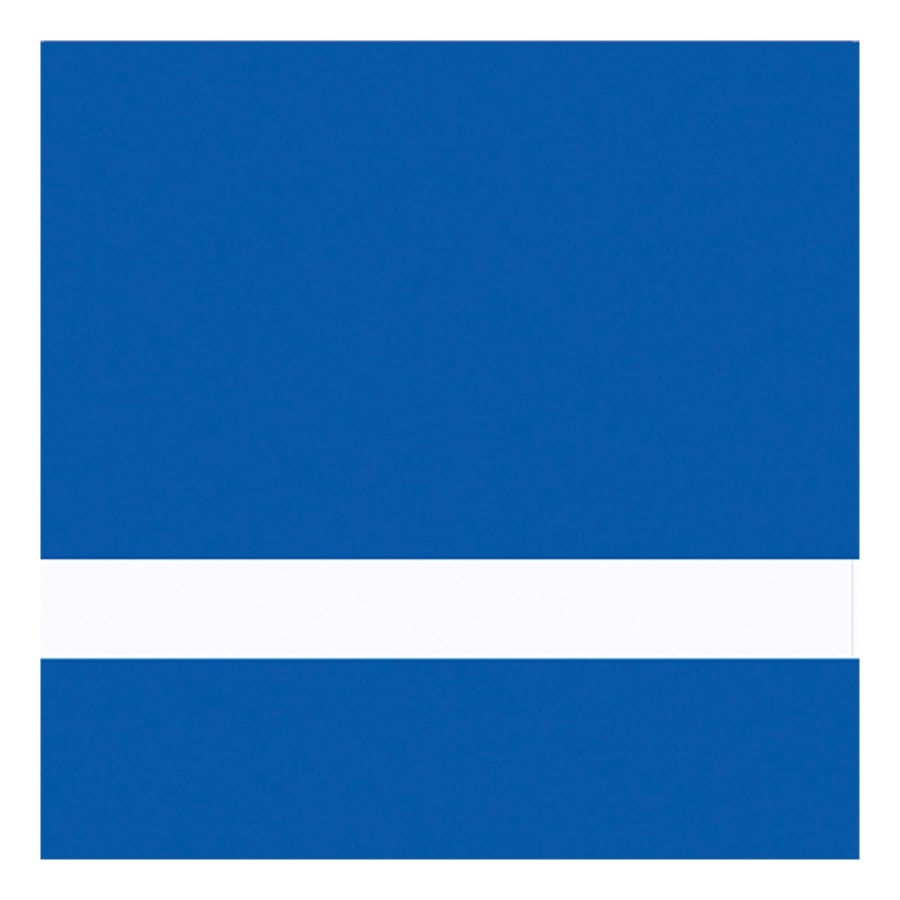 12" x 24" x 1/16" Clear/Blue Duets Reverse Ultimates