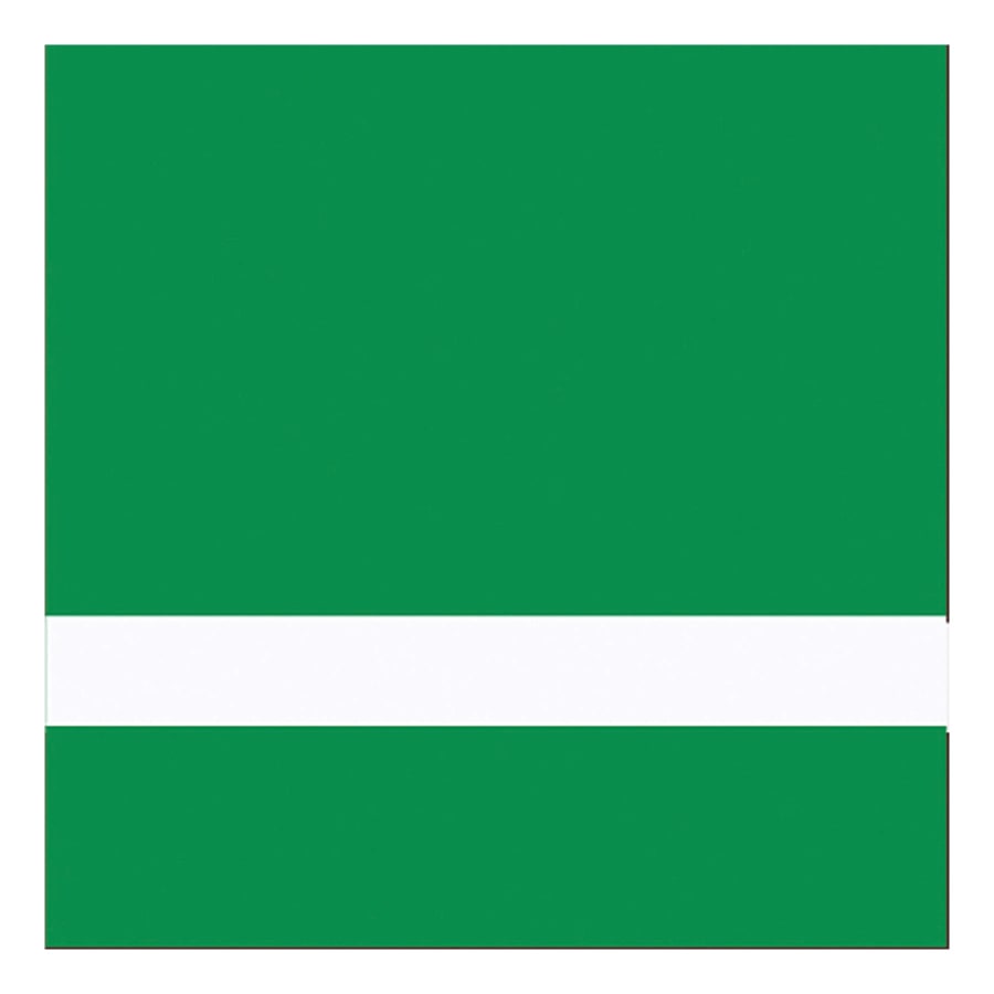 24" x 24" x 1/16" Clear/Spring Green Duets Reverse Ultimates